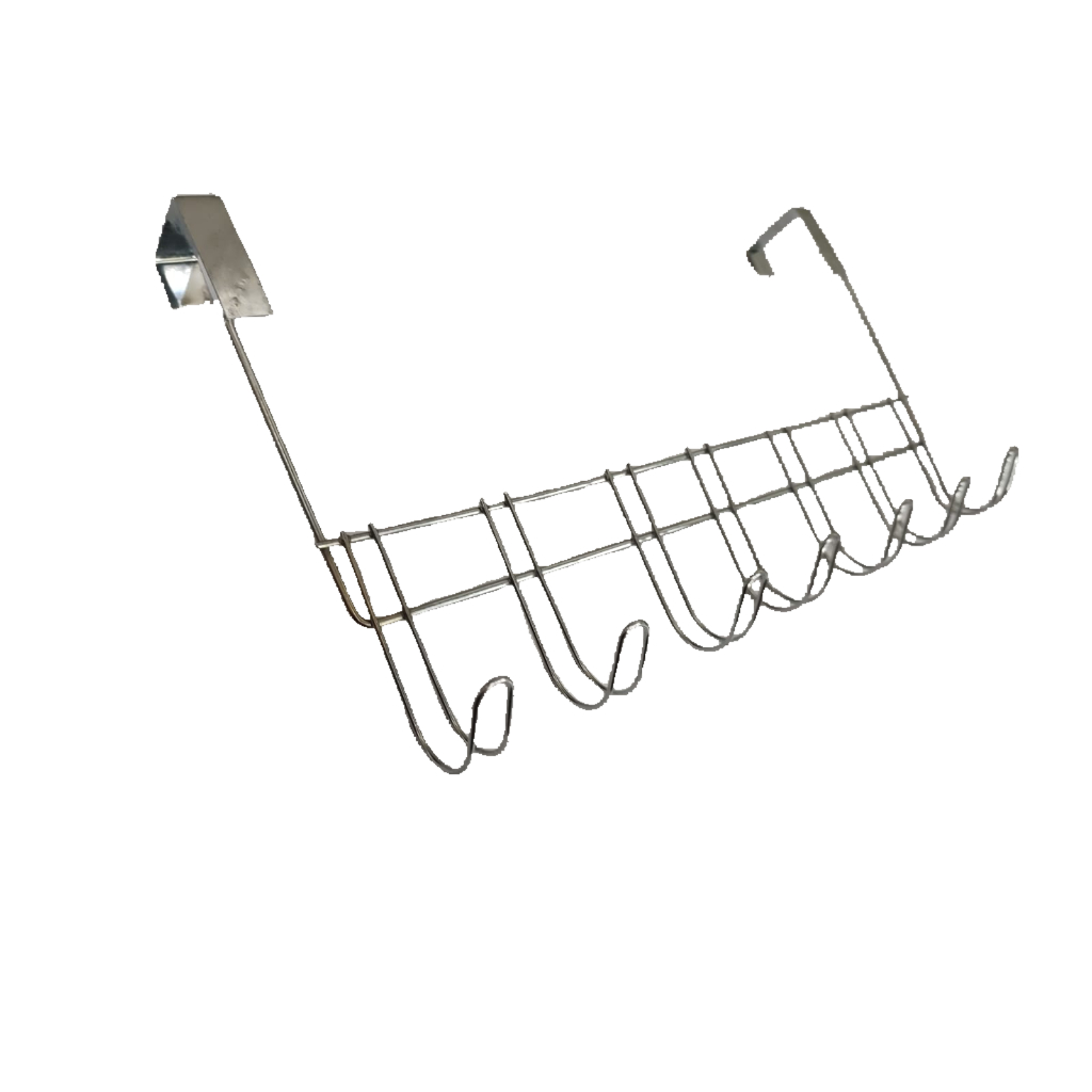 Cabide 7 lugares toalha porta banheiro e quarto