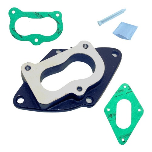 Flange Carburador 2e 3e Alumínio Solex Brosol em Oferta na Shopee