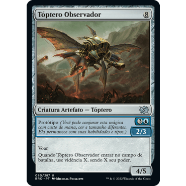 Toptero Observador - Magic The Gathering