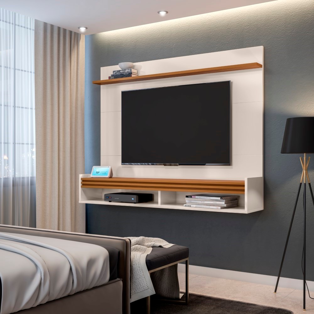 Painel para TV até 55 Polegadas Ripado Brasil 136cm - Home & Living