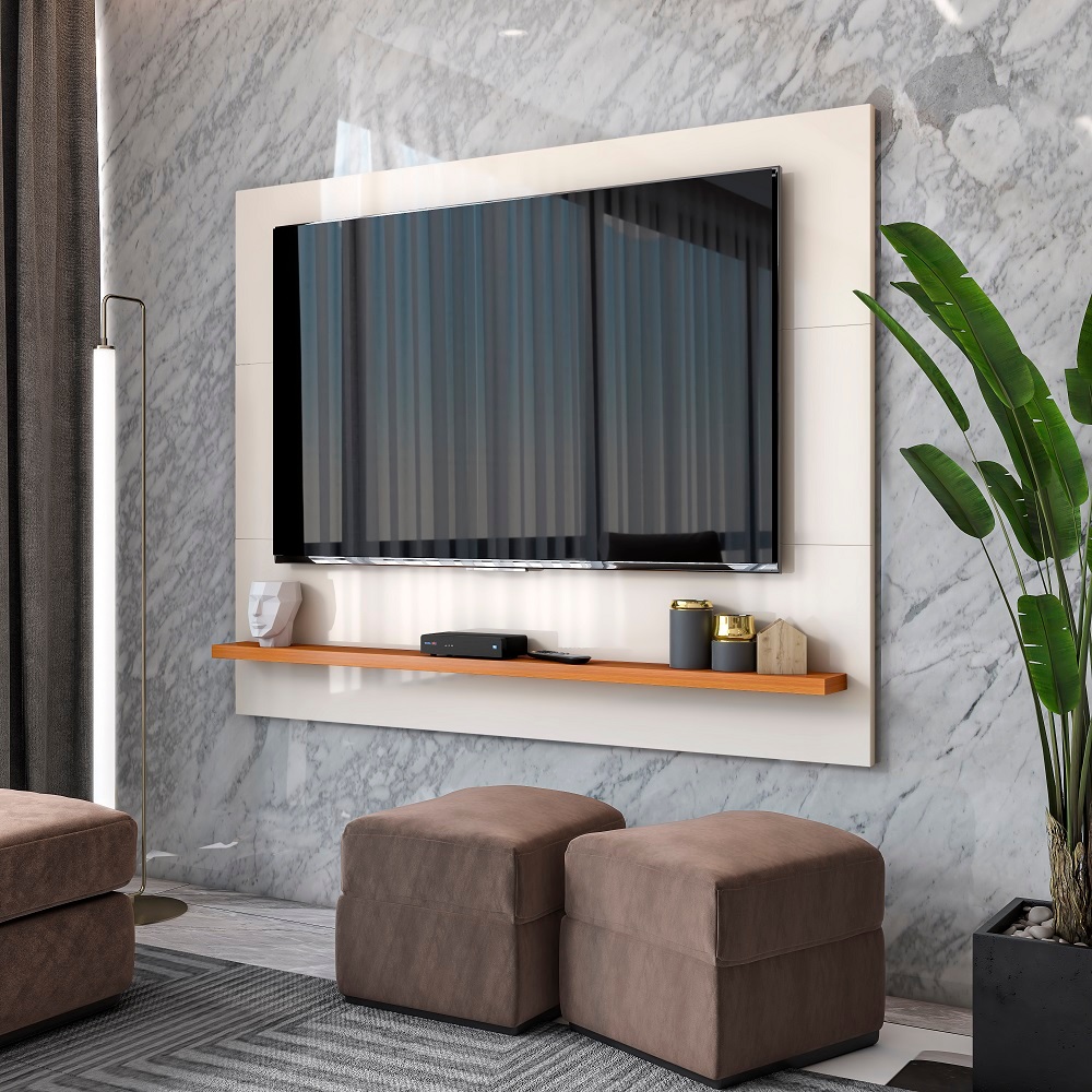 Painel para TV até 50 Polegadas Astúrias 136cm em Oferta na Shopee