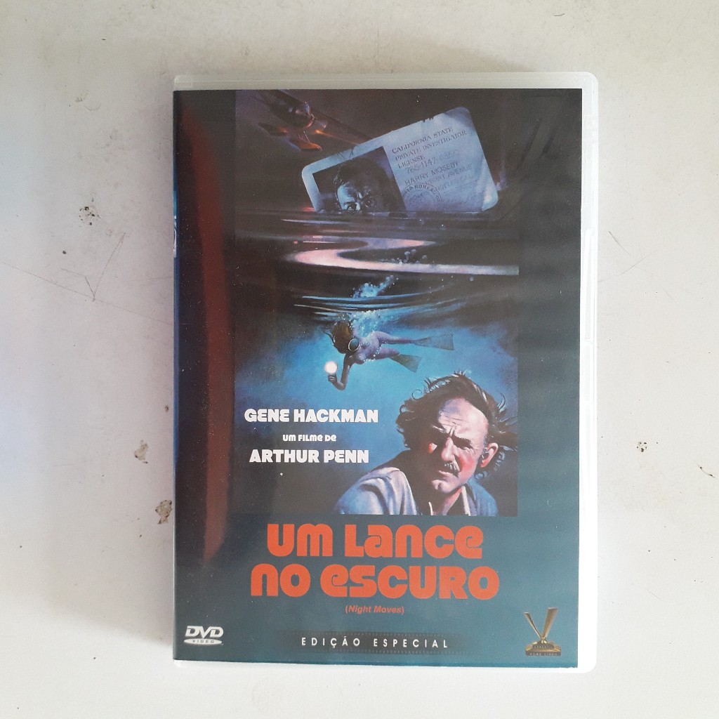 DVD Um Lance No Escuro - Gene Hackman - Arthur Penn - Versátil