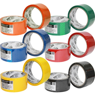 Fita Adesiva Larga 45m Por 45mm Varias Cores Para Uso Geral - Embalagem Empacotamento Personalizado em Oferta na Shopee