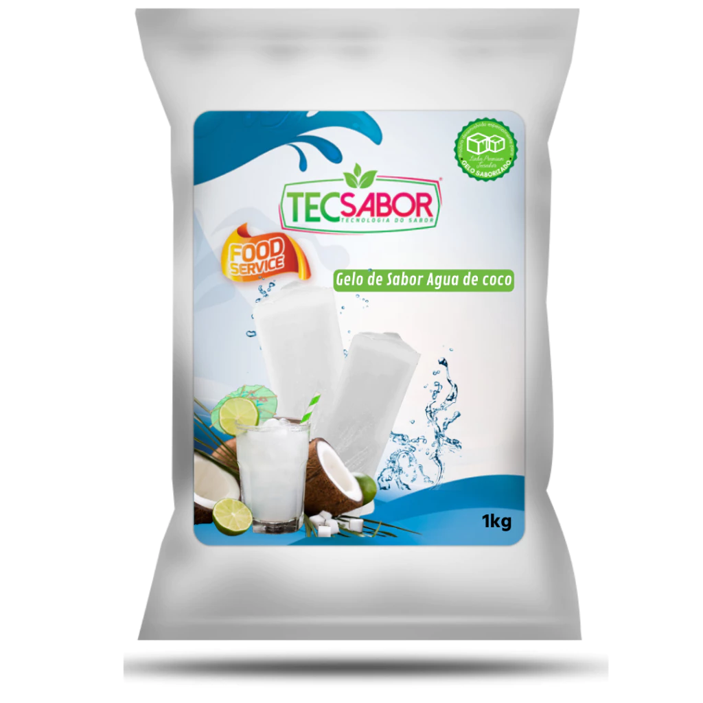 Gelo de Sabor 1kg para 50L - os Mais vendidos 1 kg faz 500 gelos