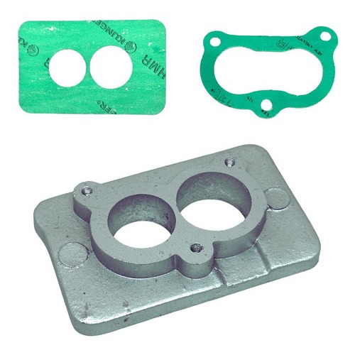 Flange Adaptadora Carburador 2e 3e Solex Brosol