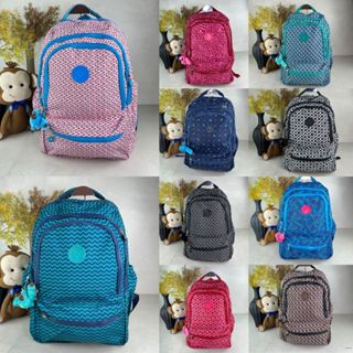 Mochilas Kipling escolar acompanha chaveiro de macaco ótimo acabamento reforçada importada várias repartições
