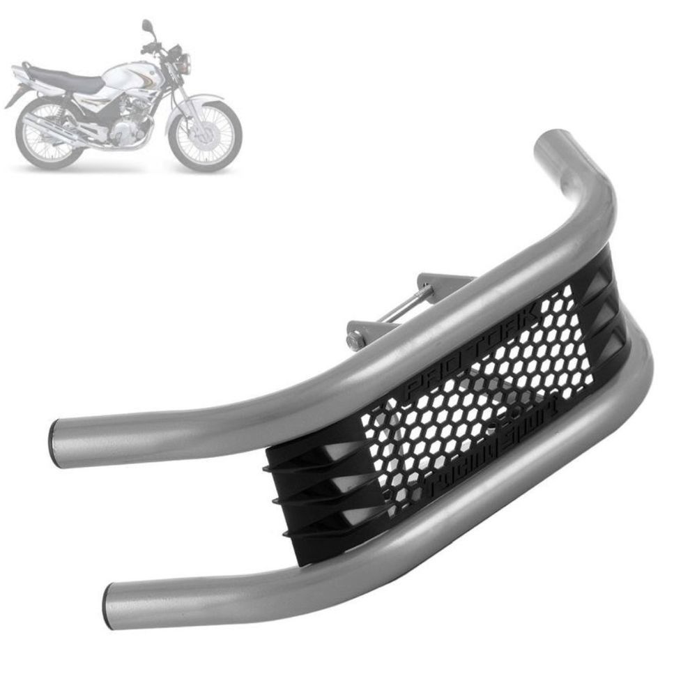 Protetor de Motor Pro Tork Racing Sport Ybr 125 2000 á 2008 Em Aço Peças Acessór