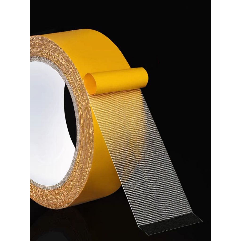 fita adesiva amarela tapete de fixação resistente ao calor impermeável fita dupla face 3cm x5M/10M em Oferta na Shopee