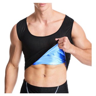 Camiseta Regata Termica Cinta Camisa Compressão Abdominal Masculino Sauna Modeladora Redutora Medidas