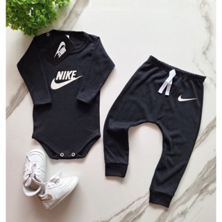 Conjunto bebê Body com Calça NIK suedini 100% algodão Premium