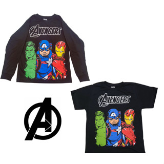 Camiseta Infantil Masculina Marvel Avengers Algodão