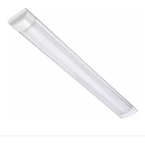 Luminária Tubular Linear  De Sobrepor Led Slim 20w Branco Frio 60cm