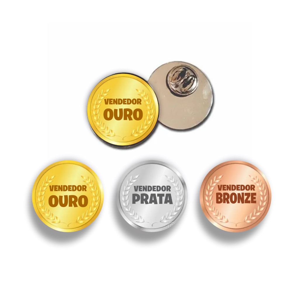 30 unidades de Botton Personalizado como desejar 2,2 cm redondo com embalagem em Oferta na Shopee