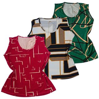 Regata Feminina Plus Size Curve Camiseta Regata Feminino Blusa Verão