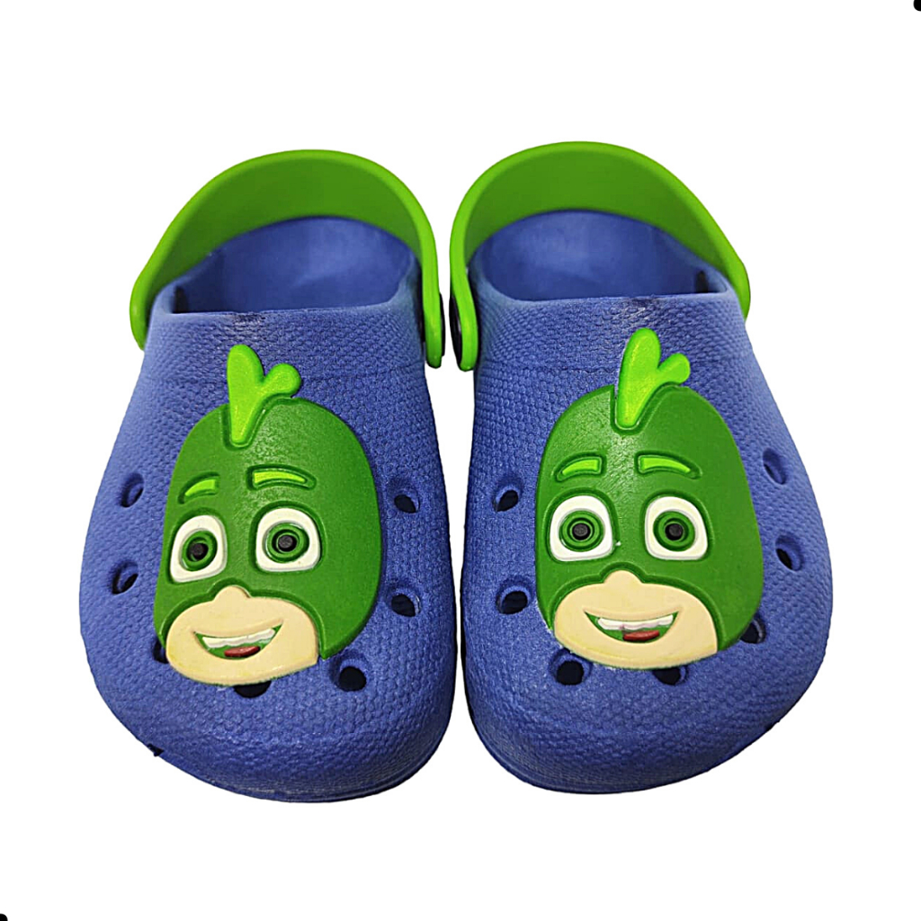 Babuche Infantil Largatixo PJ Mask Menino Sandalia Chinelo Papete Sapato Leve e Macio Confortavel