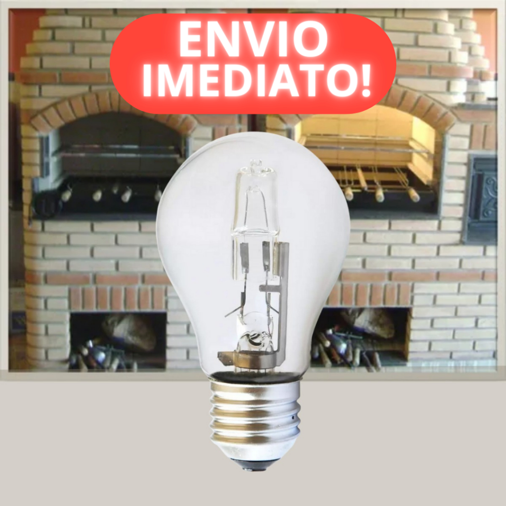 Lâmpada Para Churrasqueira Halogena Aguenta Calor 110/220v