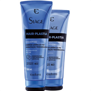Kit Promocional Siage Hair Plastia Shampoo 250ml E Condicionador 125ml