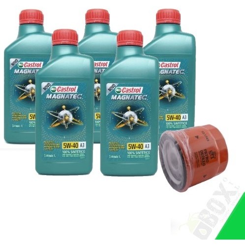 KIT TROCA DE ÓLEO 5W40 CASTROL MAGNATEC (SANDERO  1.6 16V 2017>)