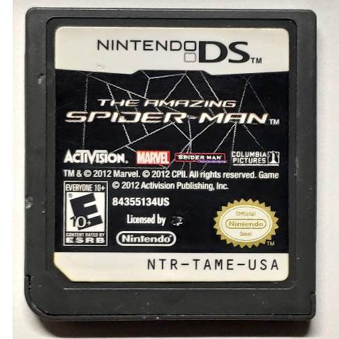 The Amazing Spider man Usado Original Nintendo Ds Somente Cartucho
