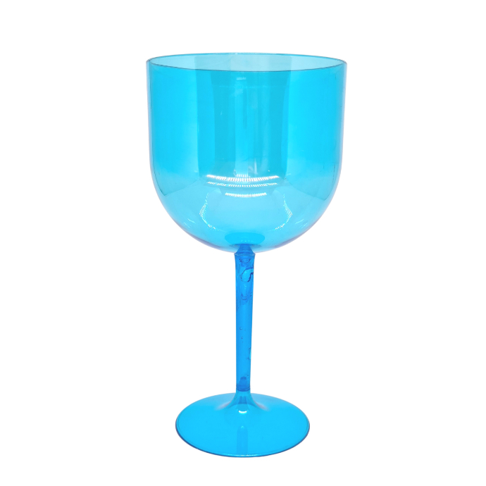 kit 100 Taças Gin cristal coloridas 550ml