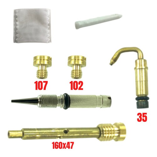 Kit Gicles Carburador 2e Santana 1.8 Gasolina Ap 1991/1996 em Oferta na Shopee