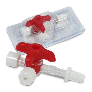 TORNEIRINHA 3 VIAS LUER SLIP UNITÁRIA - DESCARPACK
