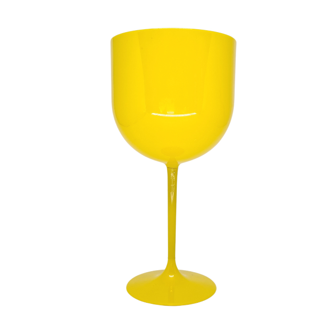 Taça Gin 550ml colorida acrilica - 50unid