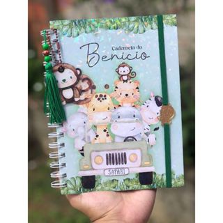 Caderneta de Saúde Infantil Personalizada A5 | SUS Atualizado | Capa Dura | Safari (m3) em Oferta na Shopee