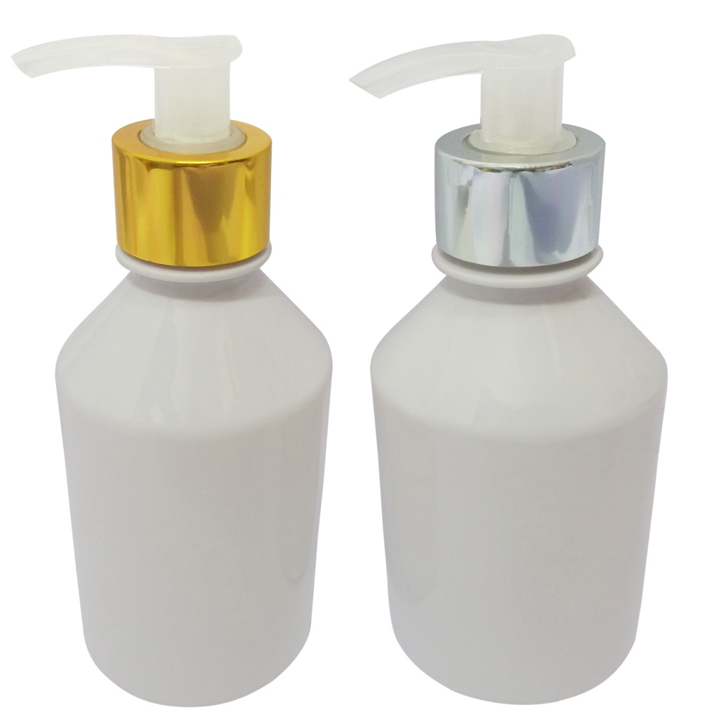 20 Frascos Plásticos Branco 250ml Válvula Bico Pato L Far
