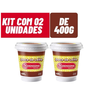 2x De 400g - Doce de leite La Serenissima Argentino