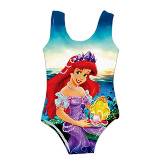 Body Maiô Infantil menina sereia