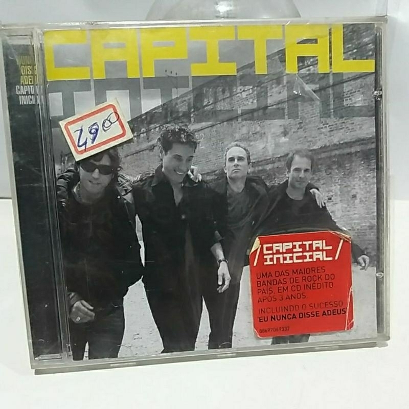 CD CAPITAL INICIAL -EU NUNCA DISSE ADEUS TIRAGEM AA-15000