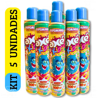 KIT 5 ESPUMA DE CARNAVAL SPRAY NEVE PRONTA ENTREGA