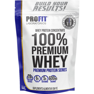 Whey concentrado 100% Premium 840g - Profit Laboratórios em Oferta na Shopee