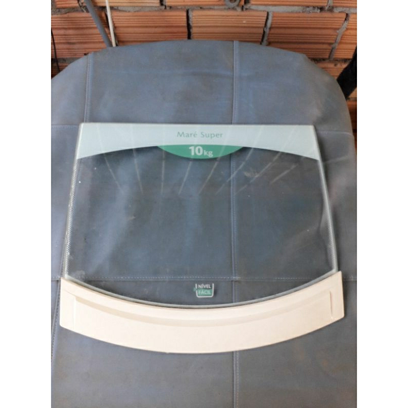 Tampa completa da lavadora cônsul maré super cwl10 10kg usado excelente
