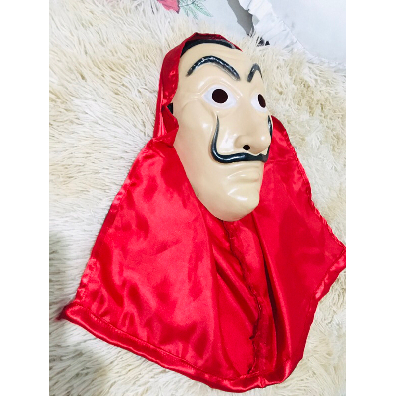Máscara La Casa de Papel com Gorro