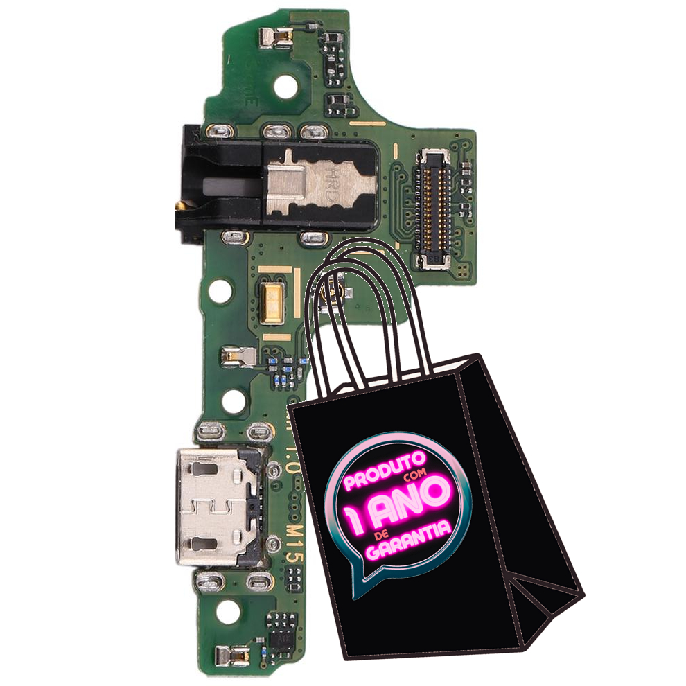 Dock Placa + Ci Carga Rápida Compatível Com Galaxy A10s A107m Versão M15 + Envio Hoje!