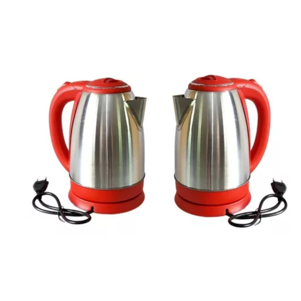 kit 2 chaleiras eletrica 110v ou 220v jarra eletrica termica 2 Unidade