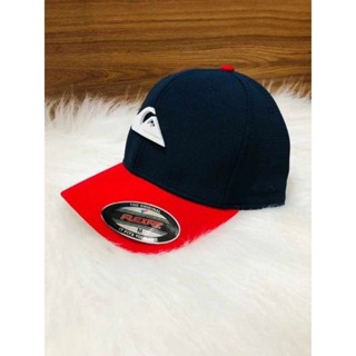 Boné Quiksilver Flexfit - Logo Titanium - Várias Cores - Bombeta - Chapéu