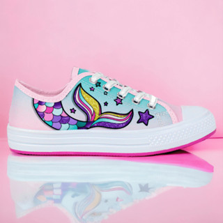 Tênis Infantil Menina Casual Star De Menina Tenis Feminino Cano Baixo Personagem Lançamento