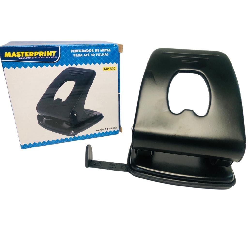 Perfurador de Papel para até 40 Folhas Masterprint