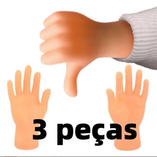 3 Unidades Mini Mãozinhas Brinquedo Pet Gato Cachorro - Várias Formas Promoção