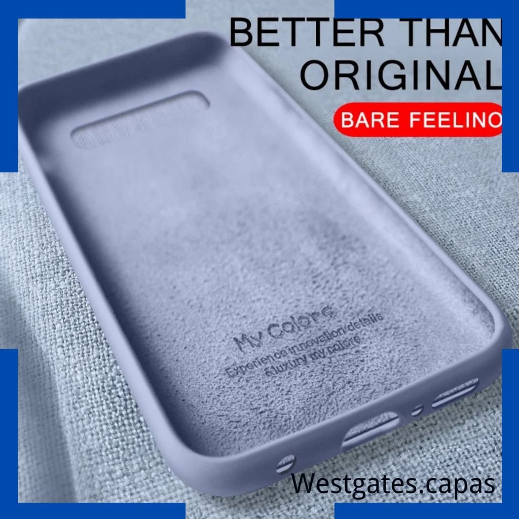 Capa Capainha veludo Soft TPU Liquid Compativel Samsung Galaxy S8/S8plus/S9/S9Plus/S10/S10E em Oferta na Shopee