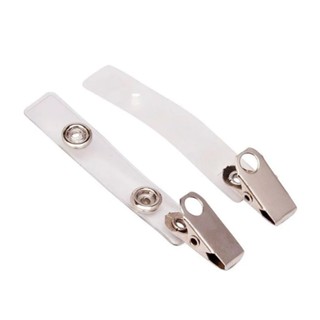 Presilha Jacaré com Alça Leitosa Clips Jacaré para Crachá - 10 UN em Oferta na Shopee