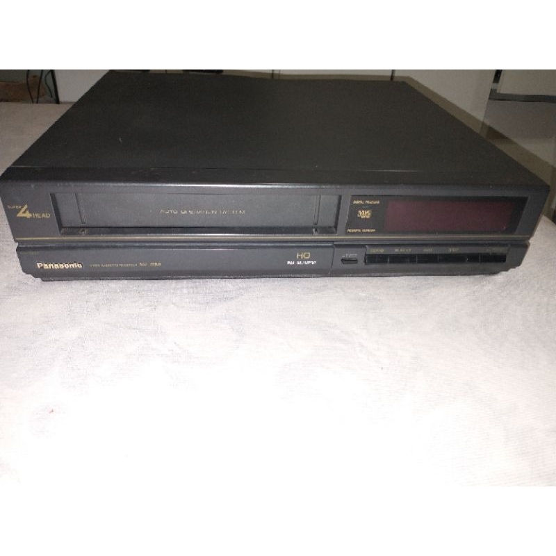 Vídeo cassete VHS Panasonic NV-J2BR 4 cabeças sucata reposição retirar peças carcaça