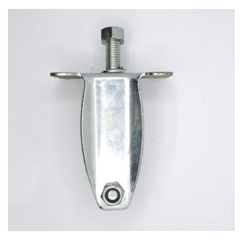 RODÍZIO FIXO 412 - GARFO FIXO ESPIGA S/ RODA P/ RODA 100X32MM / FHT412 / FLE412 / FLA412