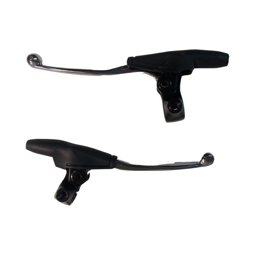 Manetes Freio + Embreagem Cromado + Manicotos + Guarda pó Honda Pop 100 em Oferta na Shopee