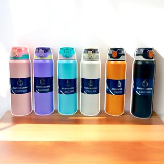Garrafa Térmica Colorido Com Canudo 800ml Garrafa Espacial Quente & Frio Com Isolamento Térmico De Grande Capacidade