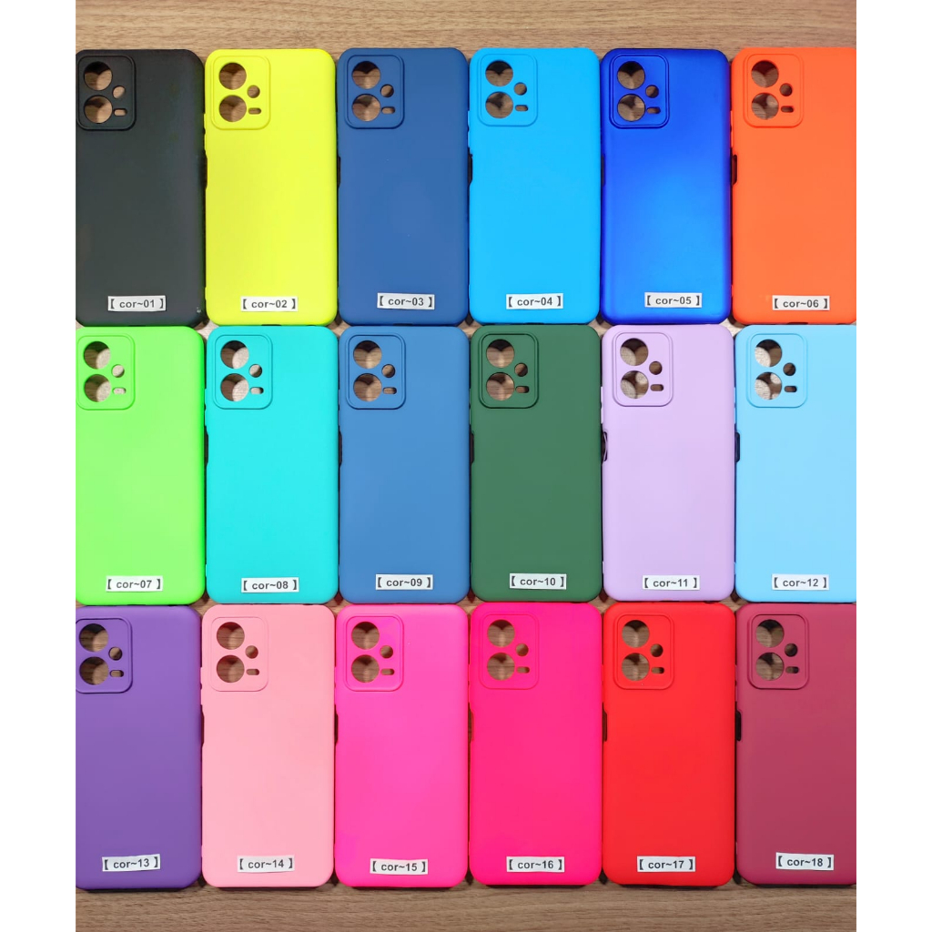 Capa Capinha Anti impacto Para Celular Poco X5 / Redmi Note 12 5G - Com Interior Aveludado de Silicone / 014XM - CP 014