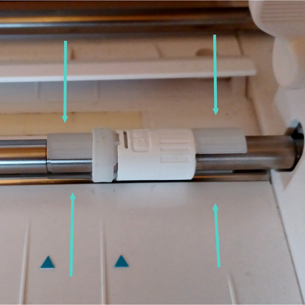 KIT DE REPARO - ROLETE CAMEO 1 2 3 e 4 Fixador de roletes